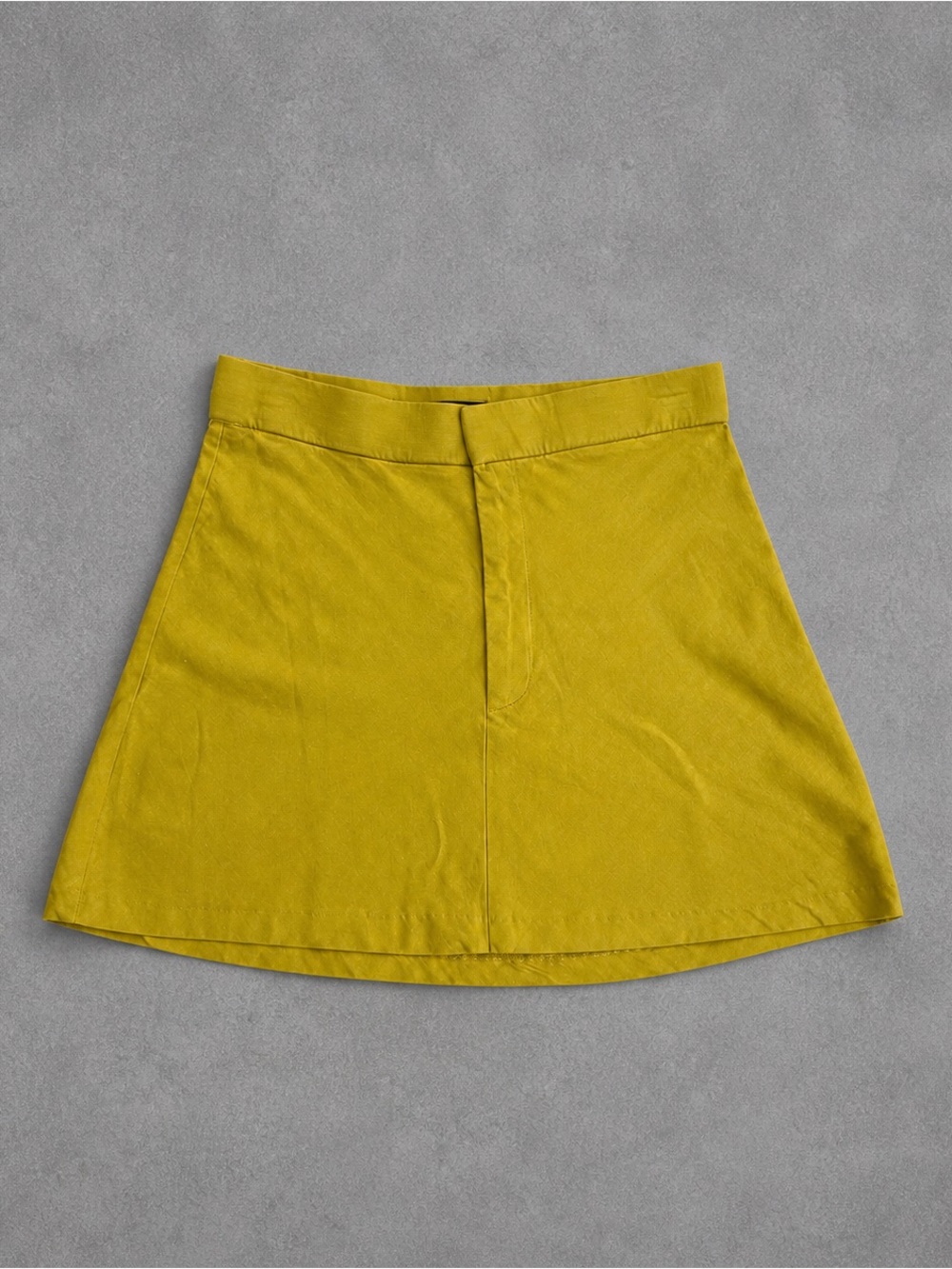 ZARA Yellow Mini Skirt